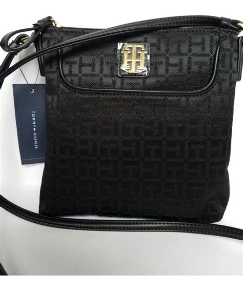 bolsas marca tommy hilfiger negras